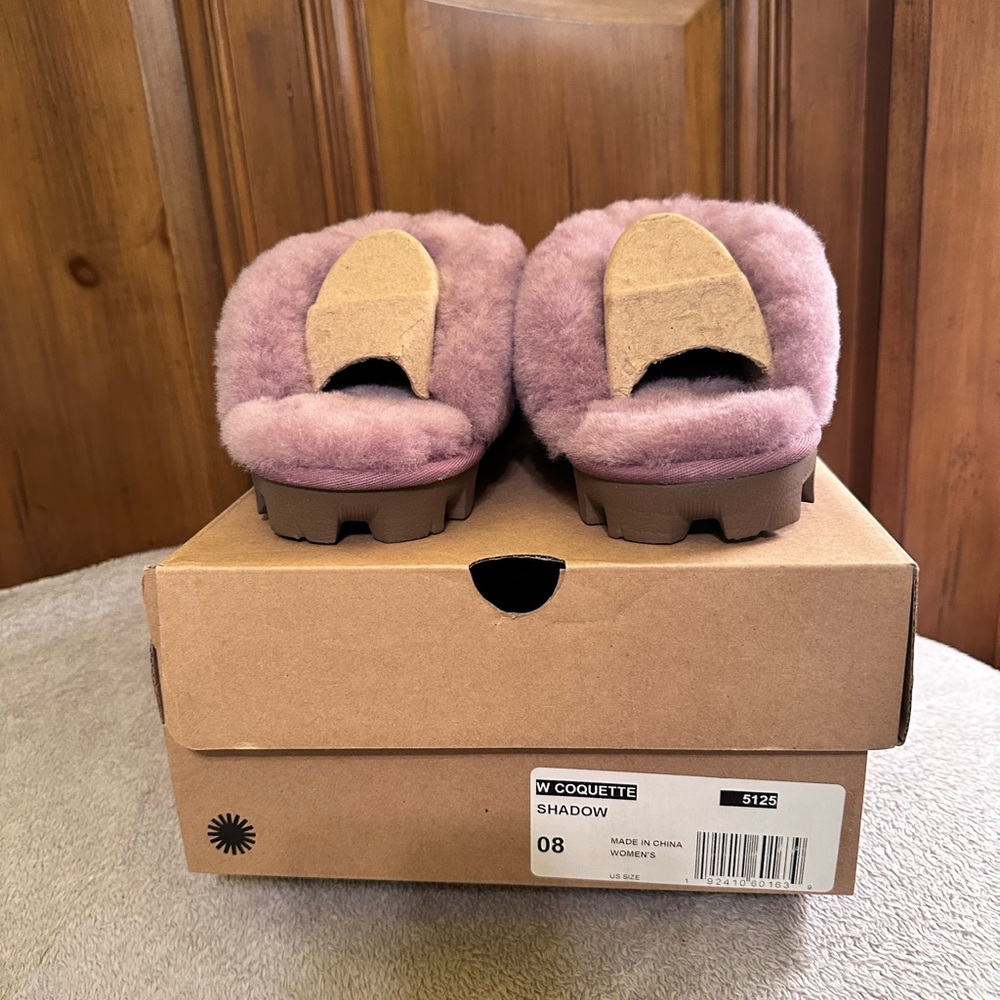 UGG Coquette Slippers in Shadow Color - Picture 2 of 5